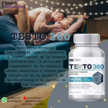 Testo 360 SUPLEMENTO DIETARIO PARA LA POTENCIA